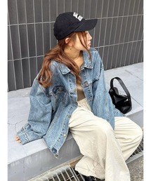 Ungrid | ビッグシルエットデニムジャケット(デニムジャケット)