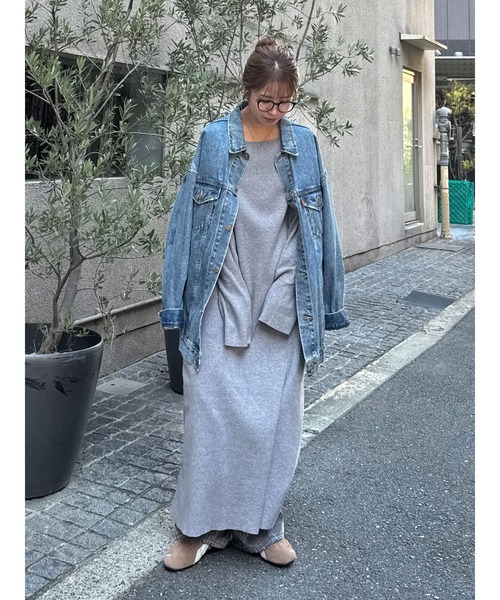 セール】ビッグシルエットデニムジャケット（デニムジャケット