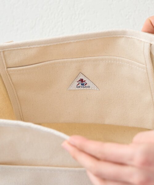 GEVACO(ゲバコ)の「【GEVACO】キャンバストートバッグ(トートバッグ・レディース・ネイビー/グリーン/ブラック・ONE SIZE)」の19枚目の写真