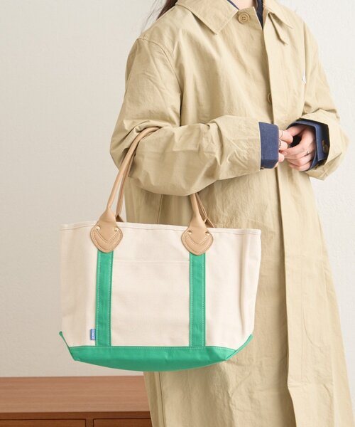 GEVACO(ゲバコ)の「【GEVACO】キャンバストートバッグ(トートバッグ・レディース・ネイビー/グリーン/ブラック・ONE SIZE)」の16枚目の写真