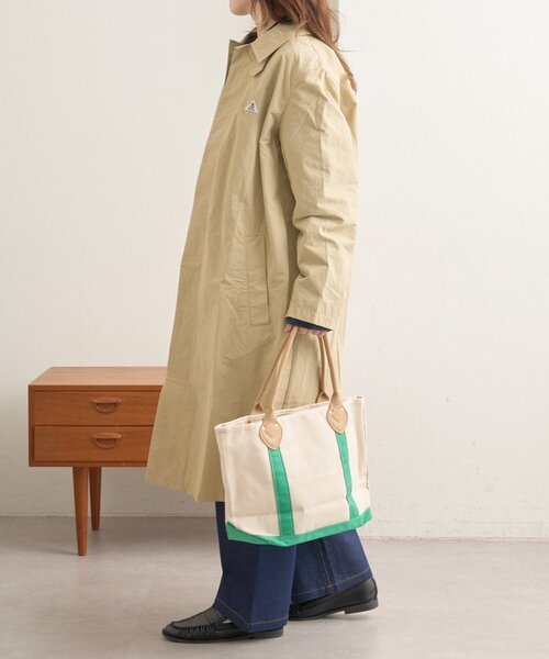 GEVACO(ゲバコ)の「【GEVACO】キャンバストートバッグ(トートバッグ・レディース・ネイビー/グリーン/ブラック・ONE SIZE)」の10枚目の写真