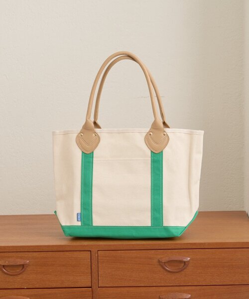 GEVACO(ゲバコ)の「【GEVACO】キャンバストートバッグ(トートバッグ・レディース・ネイビー/グリーン/ブラック・ONE SIZE)」の9枚目の写真