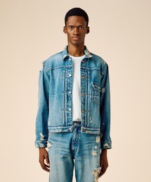 BEDWIN & THE HEARTBREAKERS | DAMAGED DENIM JACKET "CASSIDY"(デニムジャケット)