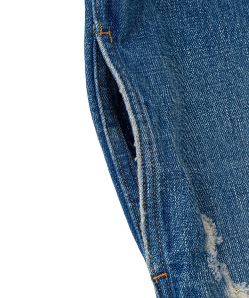 BEDWIN & THE HEARTBREAKERS（ベドウィン アンド ザ ハートブレイカーズ）の「DAMAGED DENIM JACKET "CASSIDY"（デニムジャケット・メンズ・インディゴブルー・X-LARGE/LARGE/MEDIUM）」の6枚目の写真