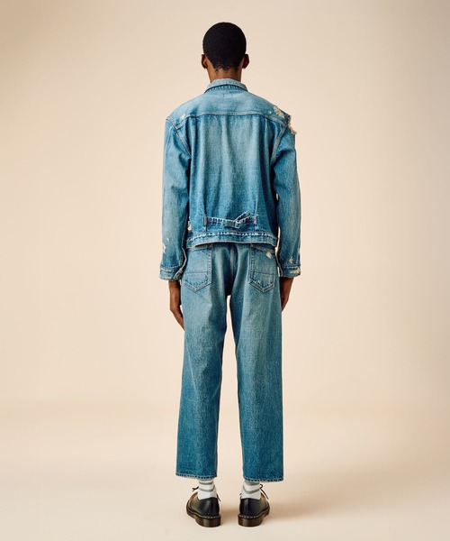 BEDWIN & THE HEARTBREAKERS（ベドウィン アンド ザ ハートブレイカーズ）の「DAMAGED DENIM JACKET "CASSIDY"（デニムジャケット・メンズ・インディゴブルー・X-LARGE/LARGE/MEDIUM）」の13枚目の写真
