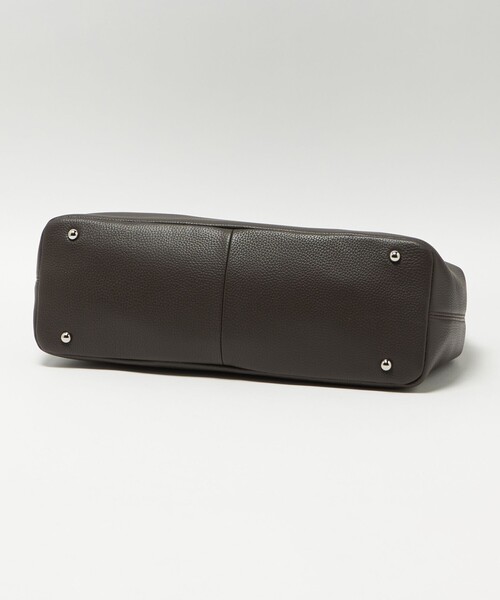 UNITED ARROWS（ユナイテッドアローズ）の「レザー ジップ トートバッグ（トートバッグ・メンズ・ブラック/ダークブラウン・FREE）」の7枚目の写真