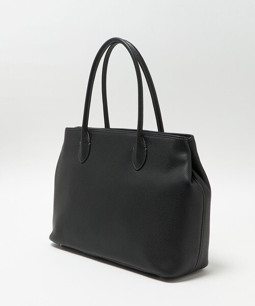 UNITED ARROWS（ユナイテッドアローズ）の「レザー ジップ トートバッグ（トートバッグ・メンズ・ブラック/ダークブラウン・FREE）」の14枚目の写真