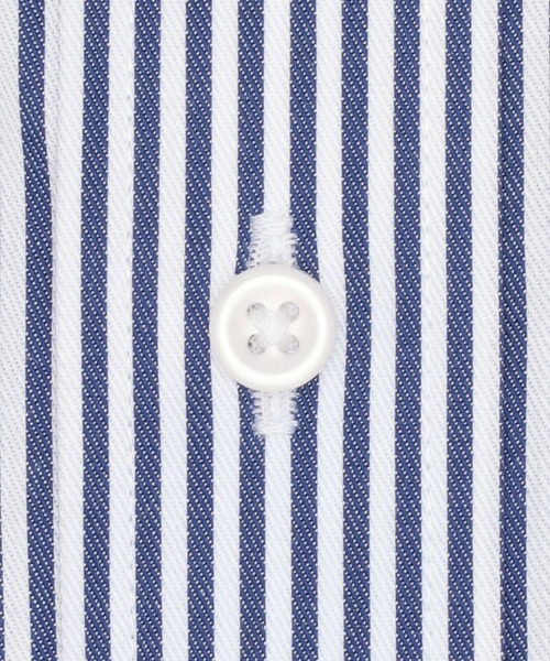TOKYO SHIRTS(トウキョウシャツ)の「【超形態安定】 形態安定ノンアイロン ボタンダウン 長袖ビジネスワイシャツ(ビジネスシャツ・メンズ・ブルー・首回り37cm-裄丈80cm/首回り37cm-裄丈84cm/首回り39cm-裄丈80cm/首回り39cm-裄丈84cm/首回り41cm-裄丈82cm/首回り41cm-裄丈86cm/首回り42cm-裄丈82cm/首回り42cm-裄丈86cm/首回り43cm-裄丈82cm/首回り43cm-裄丈86cm)」の4枚目の写真