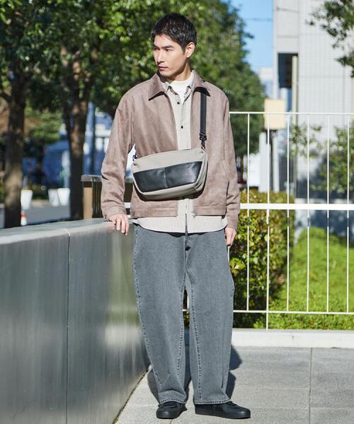 THE SHOP TK (ザ ショップ ティーケー )の「【TO GO SHEEP】コンパクト ショルダーバック(ショルダーバッグ・メンズ・ナチュラル/ブラック・00)」の4枚目の写真