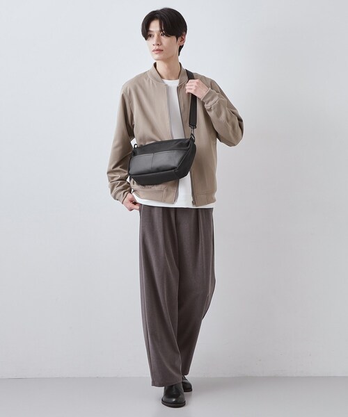 THE SHOP TK (ザ ショップ ティーケー )の「【TO GO SHEEP】コンパクト ショルダーバック(ショルダーバッグ・メンズ・ナチュラル/ブラック・00)」の6枚目の写真