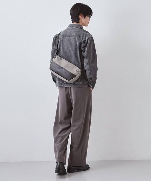 THE SHOP TK (ザ ショップ ティーケー )の「【TO GO SHEEP】コンパクト ショルダーバック(ショルダーバッグ・メンズ・ナチュラル/ブラック・00)」の9枚目の写真