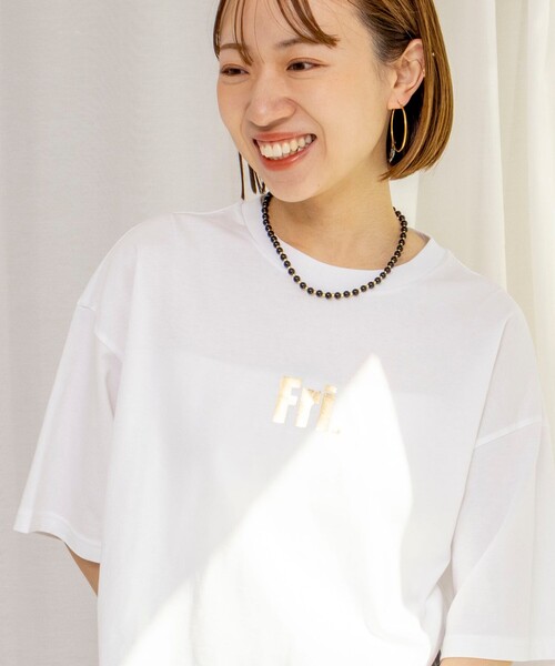 NOLLEY’S(ノーリーズ)の「ウォッシャブルweekendTシャツ(Tシャツ/カットソー・レディース・ホワイト系その他3/ホワイト系その他2/ホワイト系その他4・FREE)」の22枚目の写真