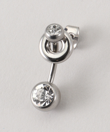 Oriens JOURNAL STANDARD（オリエンス ジャーナルスタンダード）の「【JUSTINE CLENQUET】MINDY CRYSTAL EARRING：ピアス（片耳）（ピアス（片耳用））」