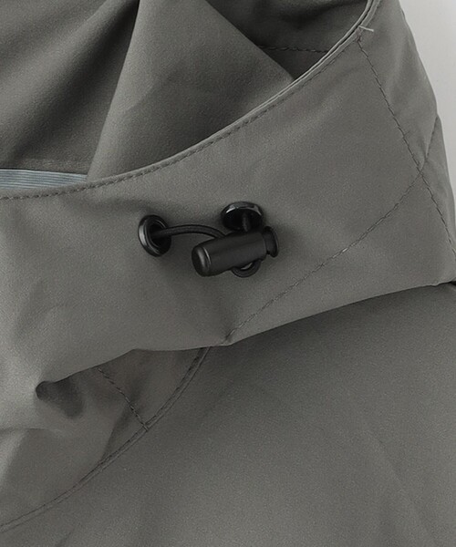 MACKINTOSH PHILOSOPHY（ﾏｯｷﾝﾄｯｼｭ ﾌｨﾛｿﾌｨｰ）の「【MACKINTOSH PHILOSOPHY × KiU】レインブルゾン（ブルゾン・メンズ・ブラック/グレー・40/38）」の6枚目の写真