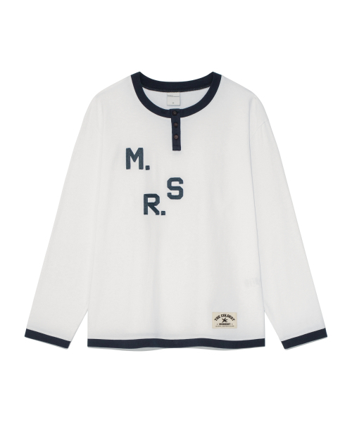 THECOLDESTMOMENT(ザコールデストモーメント)の「TCM msr henley neck long sleeve (white)(Tシャツ/カットソー・レディース・その他・MEDIUM/LARGE)」の2枚目の写真