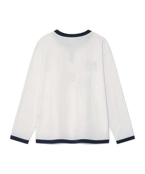 THECOLDESTMOMENT(ザコールデストモーメント)の「TCM msr henley neck long sleeve (white)(Tシャツ/カットソー・レディース・その他・MEDIUM/LARGE)」の3枚目の写真
