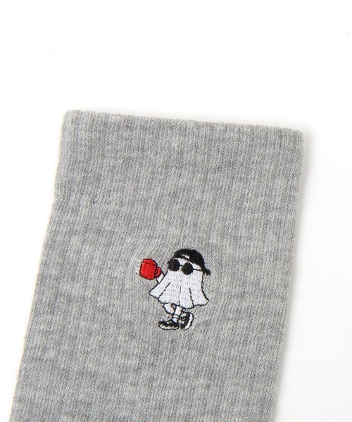 LAKOLE（ラコレ）の「ジャストゴーストソックス2 / 654156（ソックス/靴下・メンズ・ホワイト/ブラック/グレー・FREE）」の4枚目の写真