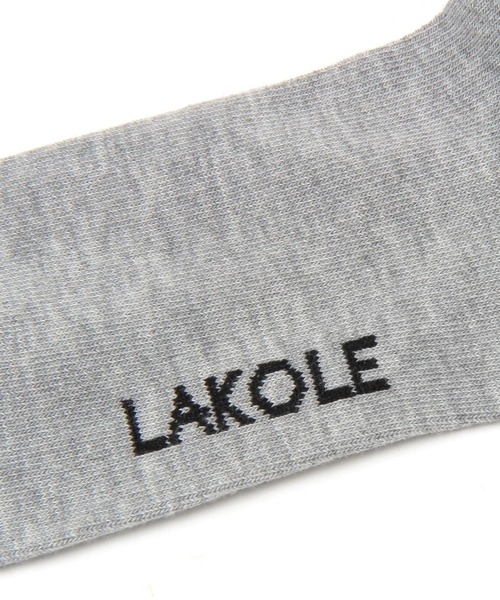 LAKOLE（ラコレ）の「ジャストゴーストソックス2 / 654156（ソックス/靴下・メンズ・ホワイト/ブラック/グレー・FREE）」の7枚目の写真