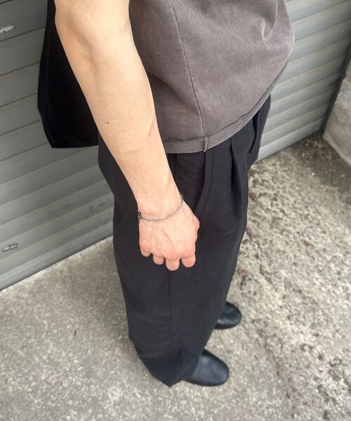 FABREGAT(ファブレガ)の「クリップスワンタックカーブドパンツ(ブラック)(その他パンツ・レディース・その他・1/2/3)」の12枚目の写真