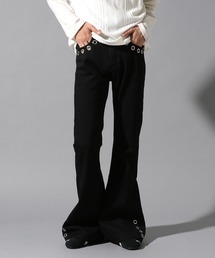 LAND MUSEUM | LAND MUSEUM／ハトメストラップデニム(デニムパンツ)