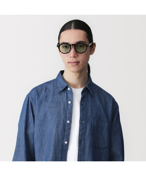 無印良品（ムジルシリョウヒン）の「ＵＶ４００　クラウンパント型　サングラス（サングラス・レディース・ブラック/ブラウン・FREE）」の2枚目の写真