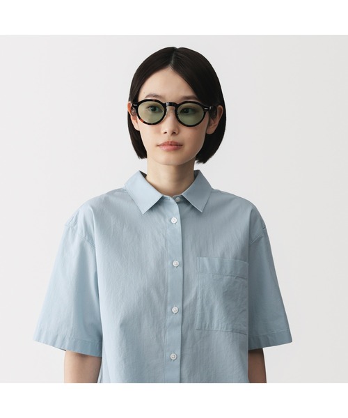 無印良品（ムジルシリョウヒン）の「ＵＶ４００　クラウンパント型　サングラス（サングラス・レディース・ブラック/ブラウン・FREE）」の7枚目の写真