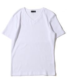 展開店舗限定 サーマル VネックショートスリーブTシャツ
