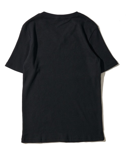 TETE HOMME(テットオム)の「展開店舗限定 サーマル VネックショートスリーブTシャツ(Tシャツ/カットソー・メンズ・ホワイト/ネイビー/ブラック・LARGE/MEDIUM/X-LARGE)」の5枚目の写真