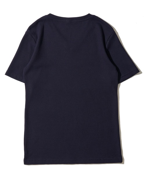 TETE HOMME(テットオム)の「展開店舗限定 サーマル VネックショートスリーブTシャツ(Tシャツ/カットソー・メンズ・ホワイト/ネイビー/ブラック・LARGE/MEDIUM/X-LARGE)」の6枚目の写真