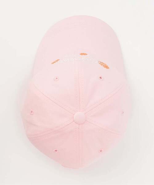 LOVETOXIC（ラブトキシック）の「フラワー刺しゅうキャップ（キャップ・キッズ・ベージュ/ピンク/ブラック・F）」の6枚目の写真