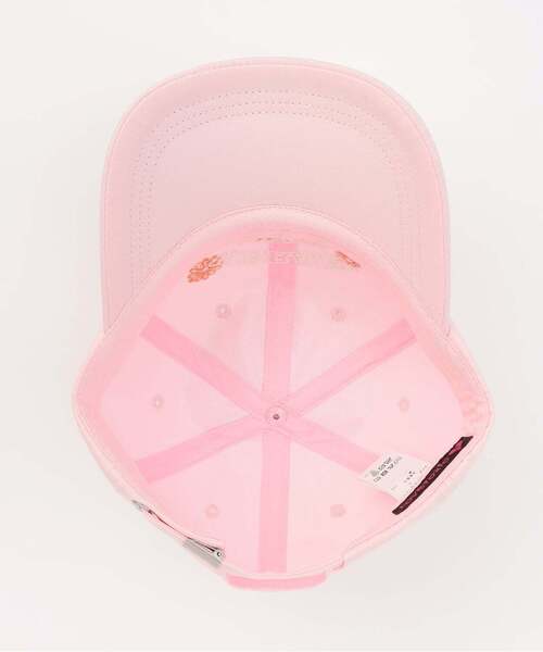 LOVETOXIC（ラブトキシック）の「フラワー刺しゅうキャップ（キャップ・キッズ・ベージュ/ピンク/ブラック・F）」の7枚目の写真