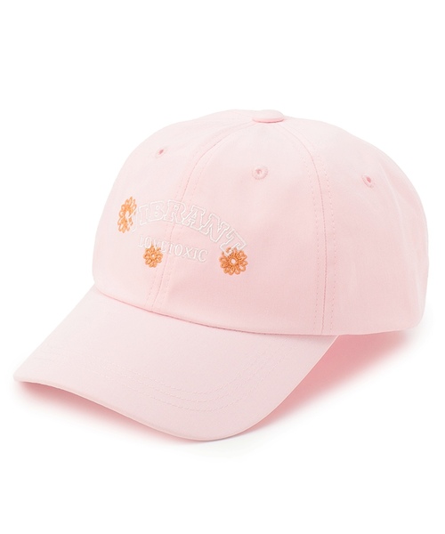LOVETOXIC（ラブトキシック）の「フラワー刺しゅうキャップ（キャップ・キッズ・ベージュ/ピンク/ブラック・F）」の17枚目の写真