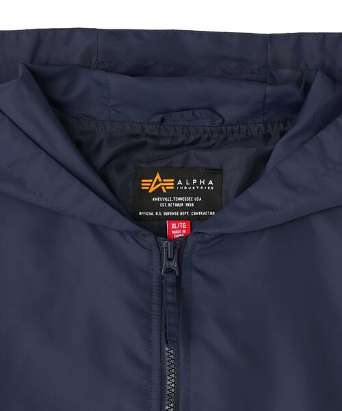 Alpha Industries(アルファインダストリーズ)の「Alpha Industries/アルファインダストリーズ/L-2B HOODED HUNTER FLIGHT JACKET/エルツービー フーデッド ハンター フライト ジャケット(ミリタリージャケット・メンズ・ブラック/ネイビー・L/XL/S/M)」の10枚目の写真