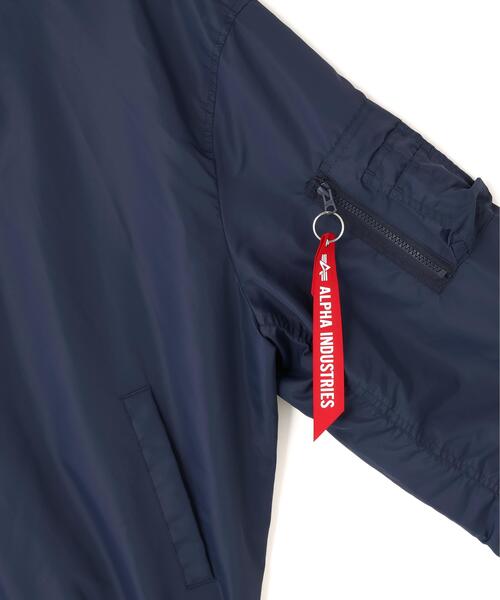Alpha Industries(アルファインダストリーズ)の「Alpha Industries/アルファインダストリーズ/L-2B HOODED HUNTER FLIGHT JACKET/エルツービー フーデッド ハンター フライト ジャケット(ミリタリージャケット・メンズ・ブラック/ネイビー・L/XL/S/M)」の11枚目の写真