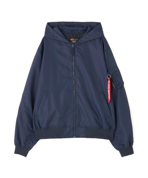 Alpha Industries(アルファインダストリーズ)の「Alpha Industries/アルファインダストリーズ/L-2B HOODED HUNTER FLIGHT JACKET/エルツービー フーデッド ハンター フライト ジャケット(ミリタリージャケット・メンズ・ブラック/ネイビー・L/XL/S/M)」の17枚目の写真