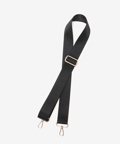 MAJESTIC LEGON（マジェスティックレゴン）の「キルティングトラベルボストン（L）（ボストンバッグ・レディース・ブラック/アイボリー・FREE）」の11枚目の写真