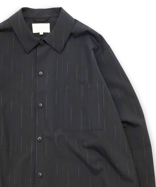 yoko sakamoto(ヨーコサカモト)の「【YOKO SAKAMOTO】 WORK BLOUSE(シャツ/ブラウス・メンズ・チャコールグレー/ブラック・MEDIUM/SMALL)」の5枚目の写真