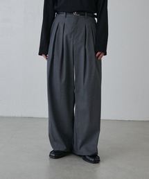 Lui's | インバーテッドプリーツワイドパンツ(その他パンツ)