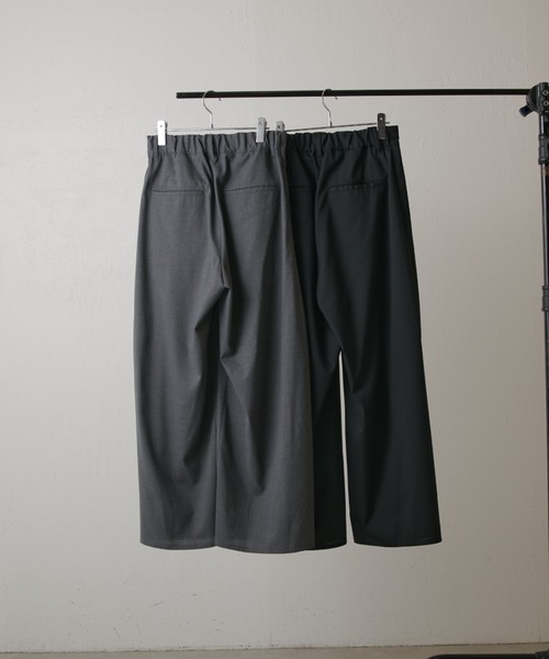 Lui's（ルイス）の「インバーテッドプリーツワイドパンツ（その他パンツ・メンズ・グレー/ブラック・S/M）」の19枚目の写真