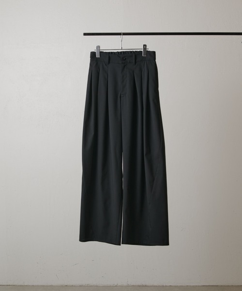 Lui's（ルイス）の「インバーテッドプリーツワイドパンツ（その他パンツ・メンズ・グレー/ブラック・S/M）」の20枚目の写真