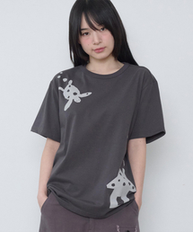 タートルハウスTシャツ [チャコール]
