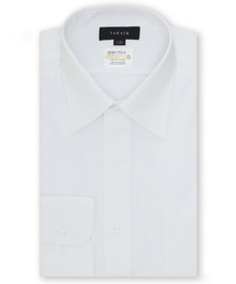 TAKA-Q（タカキュー）の「【白無地 形態安定 吸水速乾 】タカキュー レギュラーカラー ビジネス ドレス 長袖 ワイシャツ（ビジネスシャツ）」