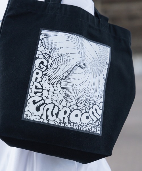 GREENROOM(グリーンルーム)の「【GREENROOM / グリーンルーム】TYLER WARREN TOTE BAG(トートバッグ・メンズ・ブラック・FREE)」の8枚目の写真