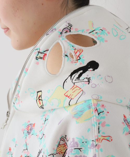 Ashley Williams】 BUTTERFLY HOODIE（パーカー）｜ASHLEY WILLIAMS