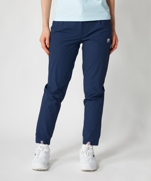 FILA GOLF:フィラゴルフ】レディースストレッチ9分丈ジョガーパンツ 速
