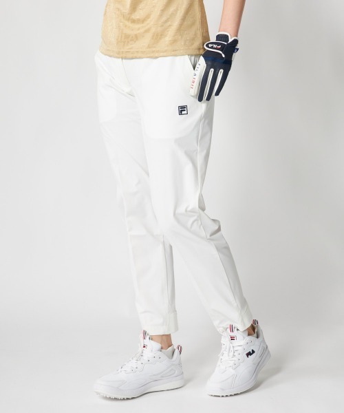 FILA GOLF(フィラゴルフ )の「【FILA GOLF:フィラゴルフ】レディースストレッチ9分丈ジョガーパンツ 速乾性 ゴルフ(その他 ...