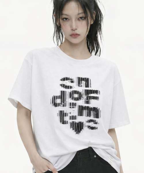 GRAVER（グレーバー）の「[ユニセックス]E.O.R GALSS 半袖Tシャツ_2カラー（Tシャツ/カットソー・レディース・ホワイト/ブラック・SMALL/MEDIUM/LARGE/X-LARGE）」の7枚目の写真