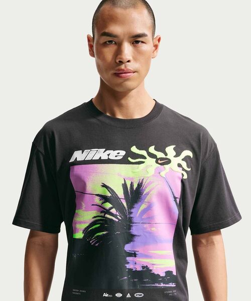 NIKE(ナイキ)の「ナイキ スポーツウェア Tシャツ / Nike Sportswear T-Shirt IH1372-045 Off Noir(Tシャツ/カットソー・メンズ・ブラック系その他・S/XL/2XL/L/M)」の7枚目の写真