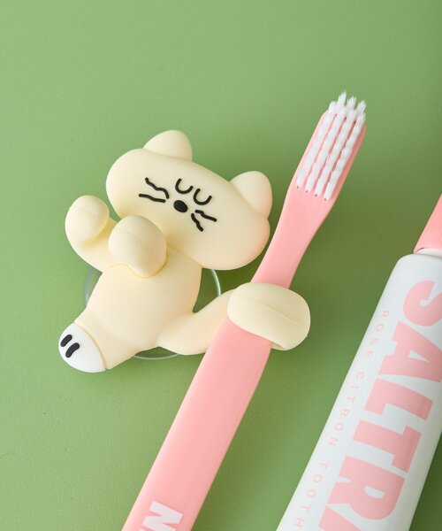 BIRTHDAY BAR(バースデイバー)の「【BRUNCH BROTHER ブランチブラザー】シリコーン歯ブラシホルダー(収納グッズ・レディース・アイボリー/ブラック・0)」の3枚目の写真