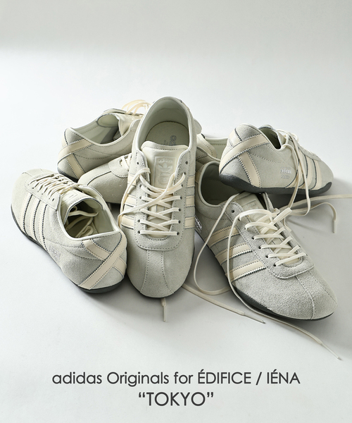 IENA(イエナ)の「adidas originals/アディダス オリジナルス for EDIFICE/IENA 別注 TOKYO W(スニーカー・レディース・ホワイト・23cm/23.5cm/24cm/24.5cm/25cm)」の15枚目の写真